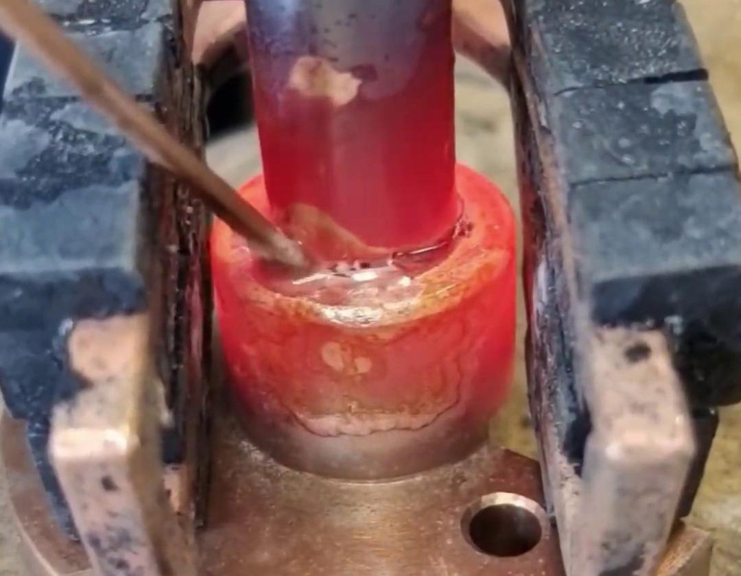 黃銅頭高頻焊接，用高頻焊機輕松完成